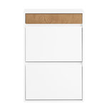 SOBUY SoBuy - Meuble À Chaussures avec un tiroir - Blanc - 61x25x91cm - Nordique - FSR205-NW