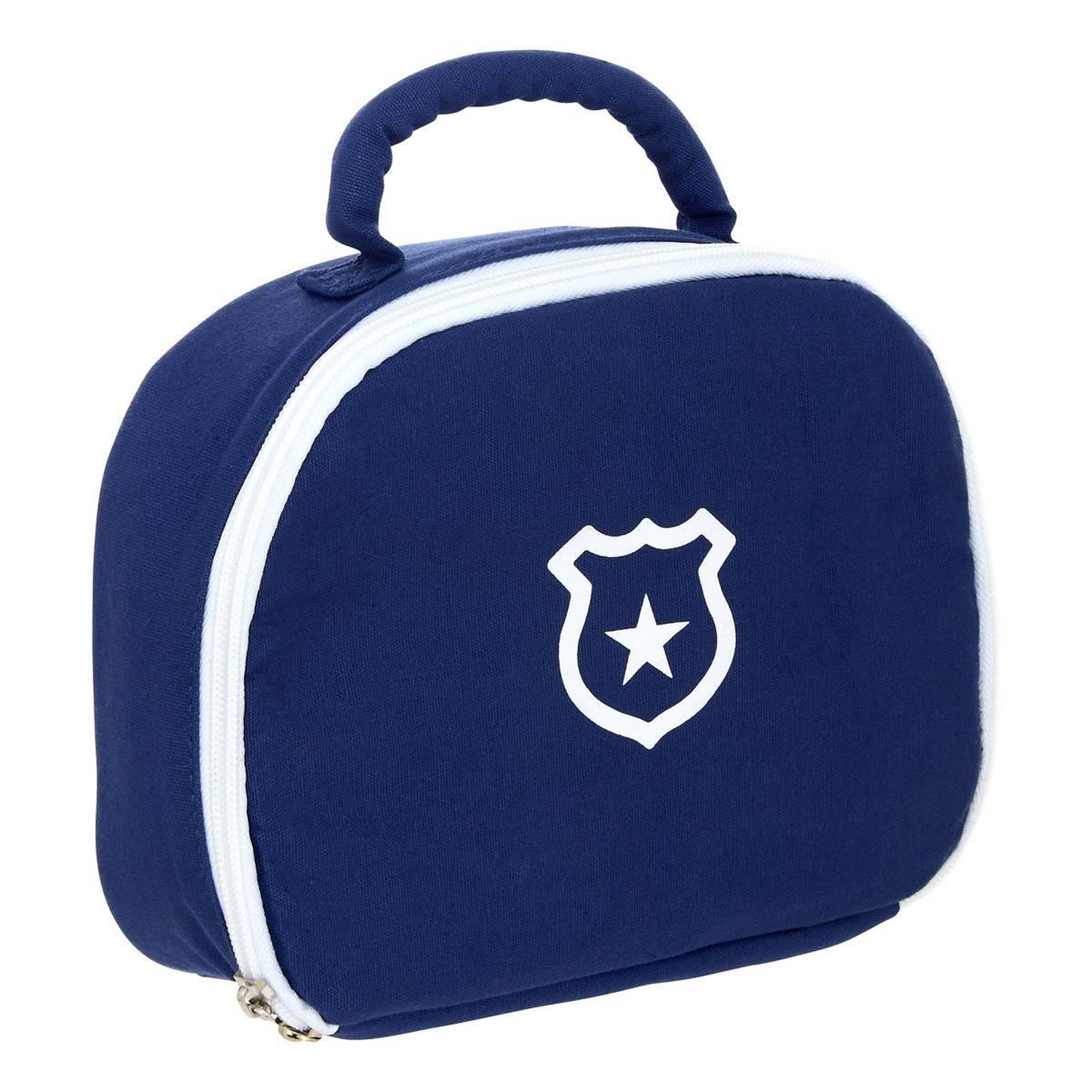 Voir la diapositive 2 : Atmosphera Kids Jeu imitation trousse police  lior  23cm bleu