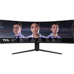 TCL Ecran PC Gamer 57R94 57  Incurvé 1000R DUHD 120Hz VA MiniLED HDR 1000 AMD FreeSync