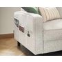 Voir la diapositive 4 : BEST MOBILIER Molly - canapé d'angle droit 5 places convertible en tissu