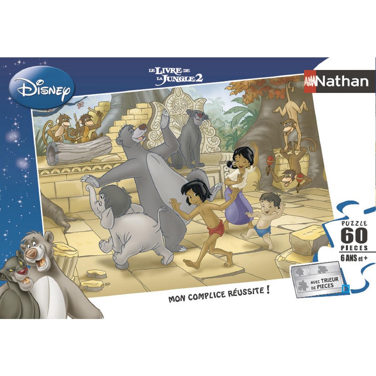RAVENSBURGER Puzzles 60 pièces Nathan Collection
