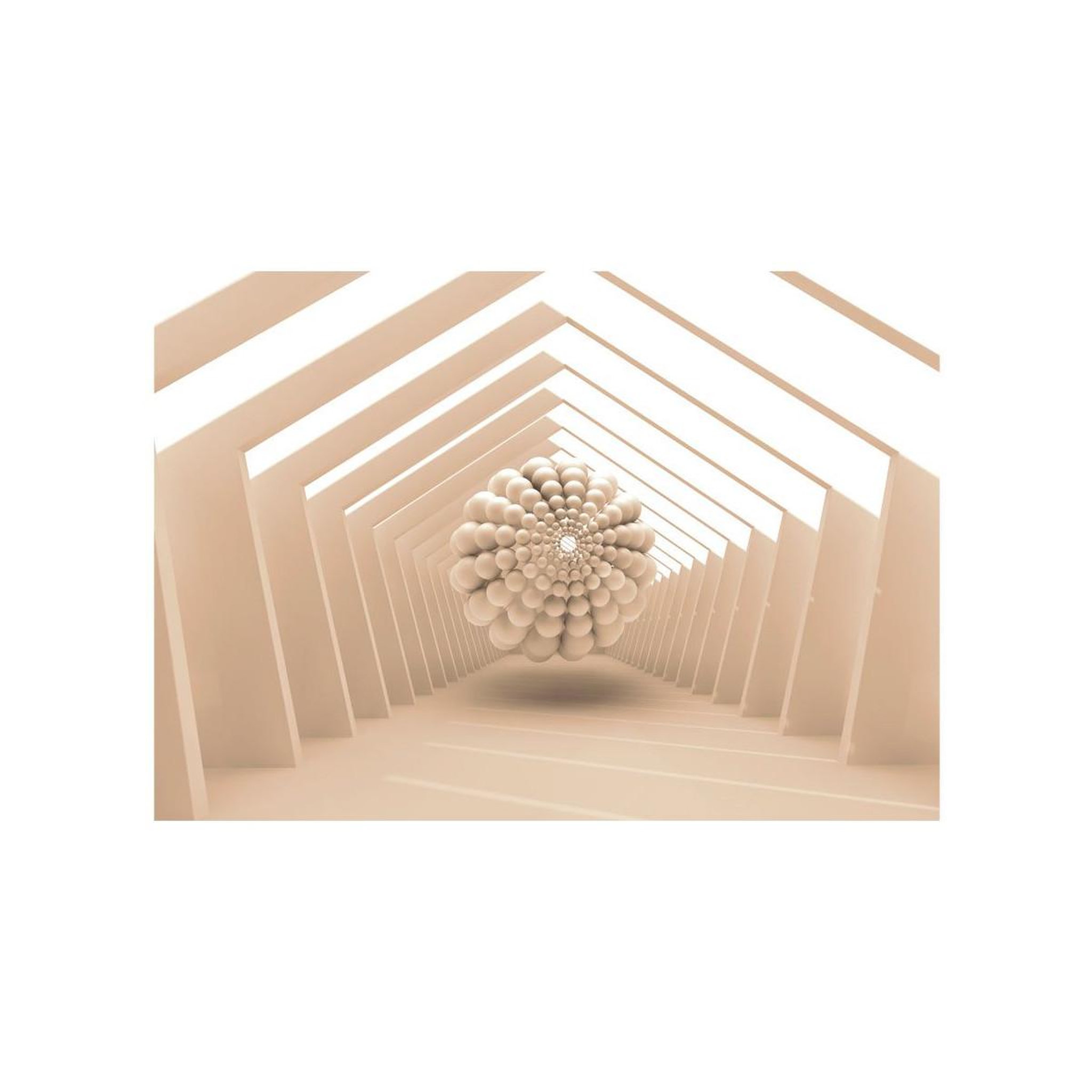 Voir la diapositive 2 : Paris Prix Papier peint  abstract corridor