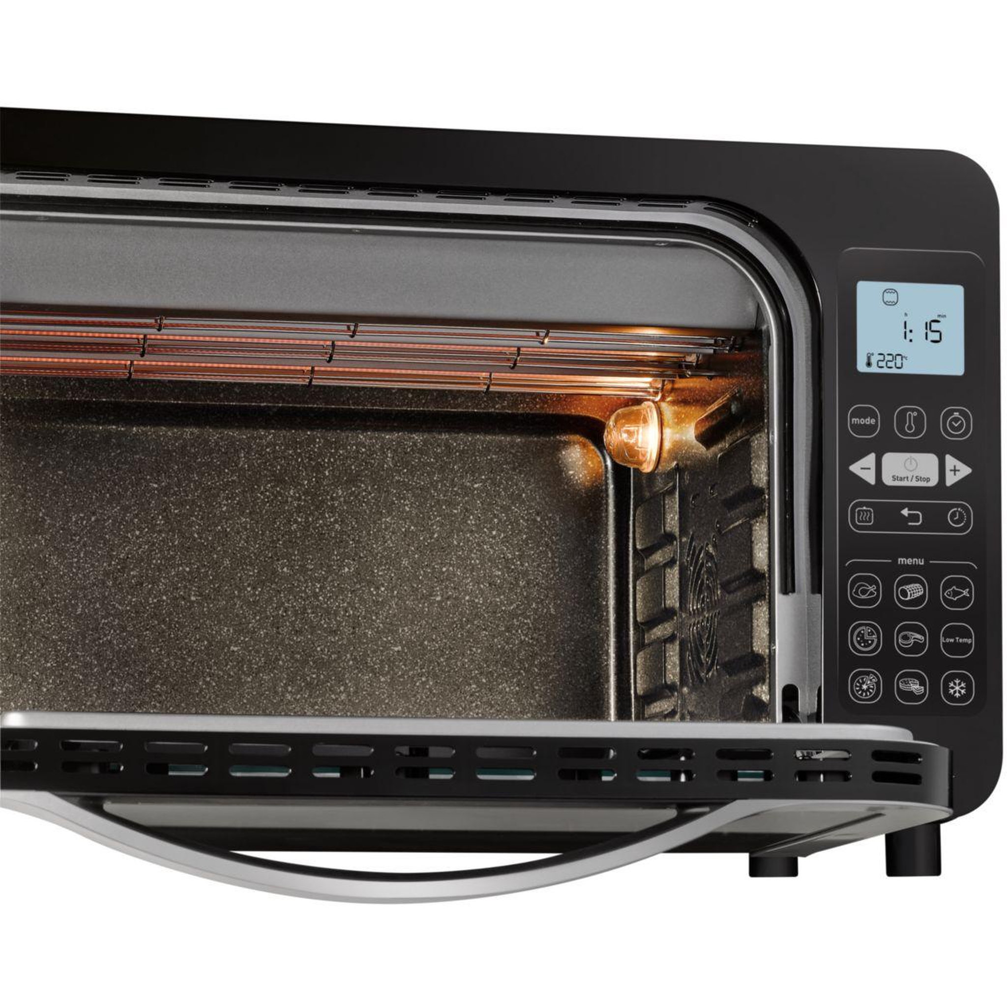 Voir la diapositive 4 : MOULINEX Mini four DELICIO TACTILE OX286810