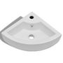 Voir la diapositive 3 : VIDAXL Lavabo avec trou de trop-plein 45x32x12,5 cm Blanc