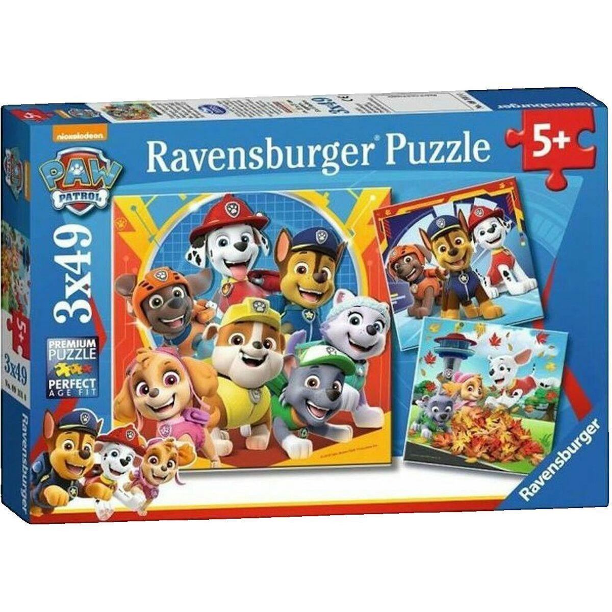 RAVENSBURGER Coffret Puzzle Ravensburger Pat'Patrouille 3 x 49 pièces