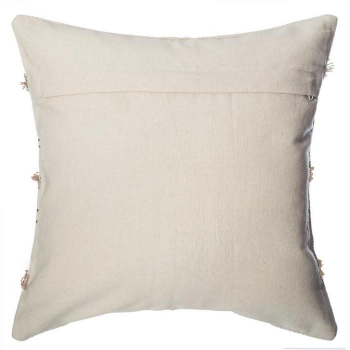ATMOSPHERA Housse de Coussin Tuftée  Etnik  40x40cm Lin
