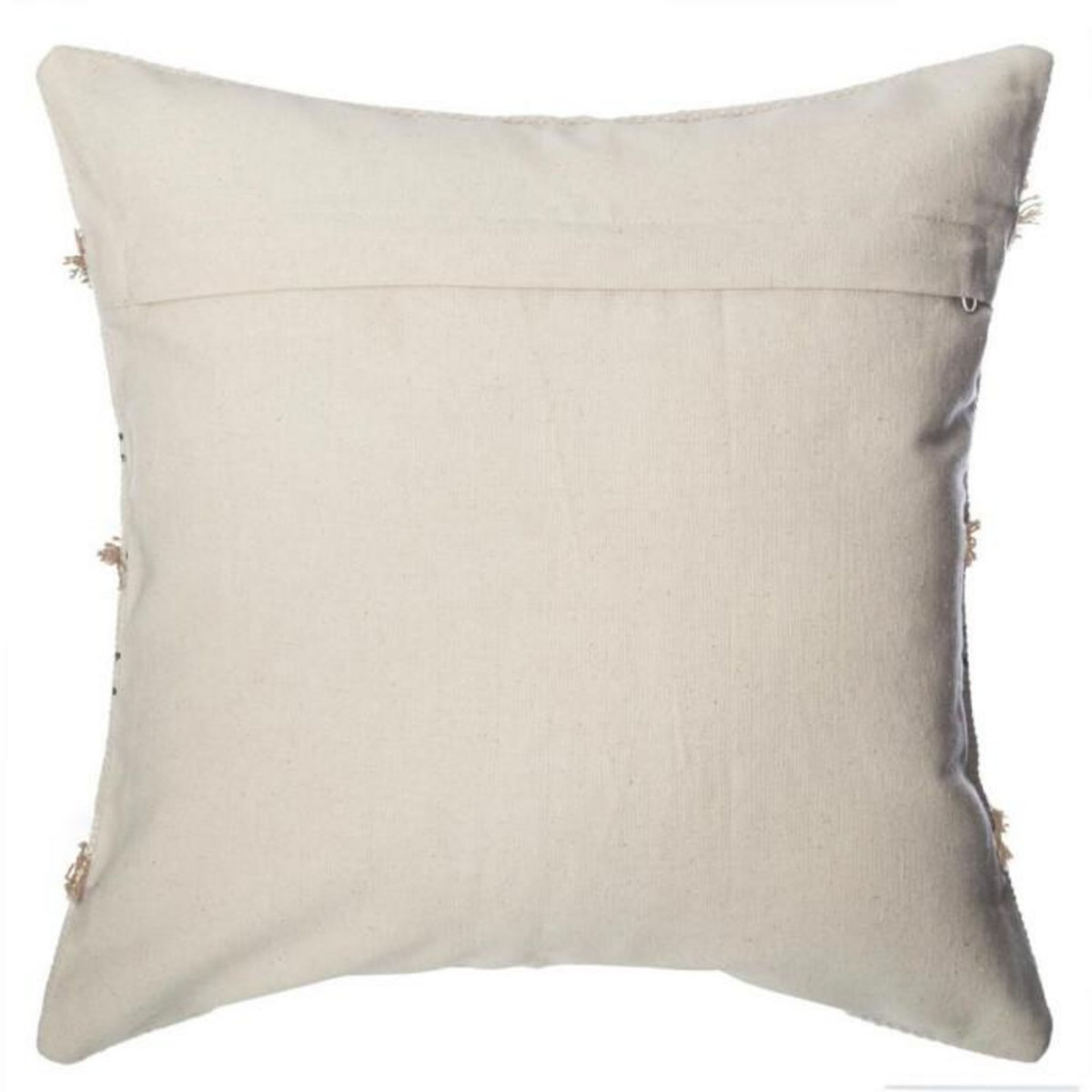 ATMOSPHERA Housse de Coussin Tuftée  Etnik  40x40cm Lin