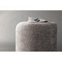 Voir la diapositive 5 : Paris Prix Pouf Tissu Bouclé  Peg  46cm Gris