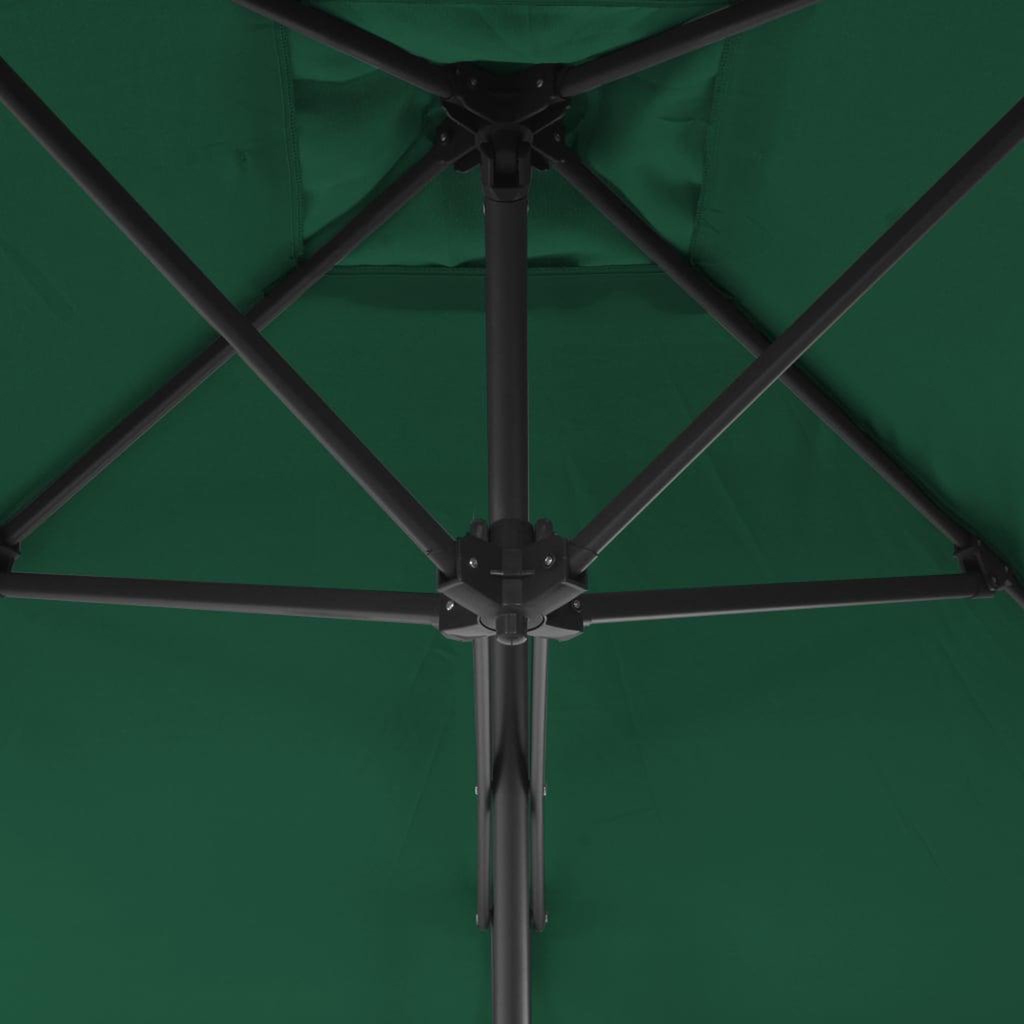 Voir la diapositive 5 : VIDAXL Parasol d'exterieur avec mat en acier 300 cm Vert