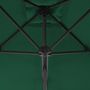 Voir la diapositive 5 : VIDAXL Parasol d'exterieur avec mat en acier 300 cm Vert