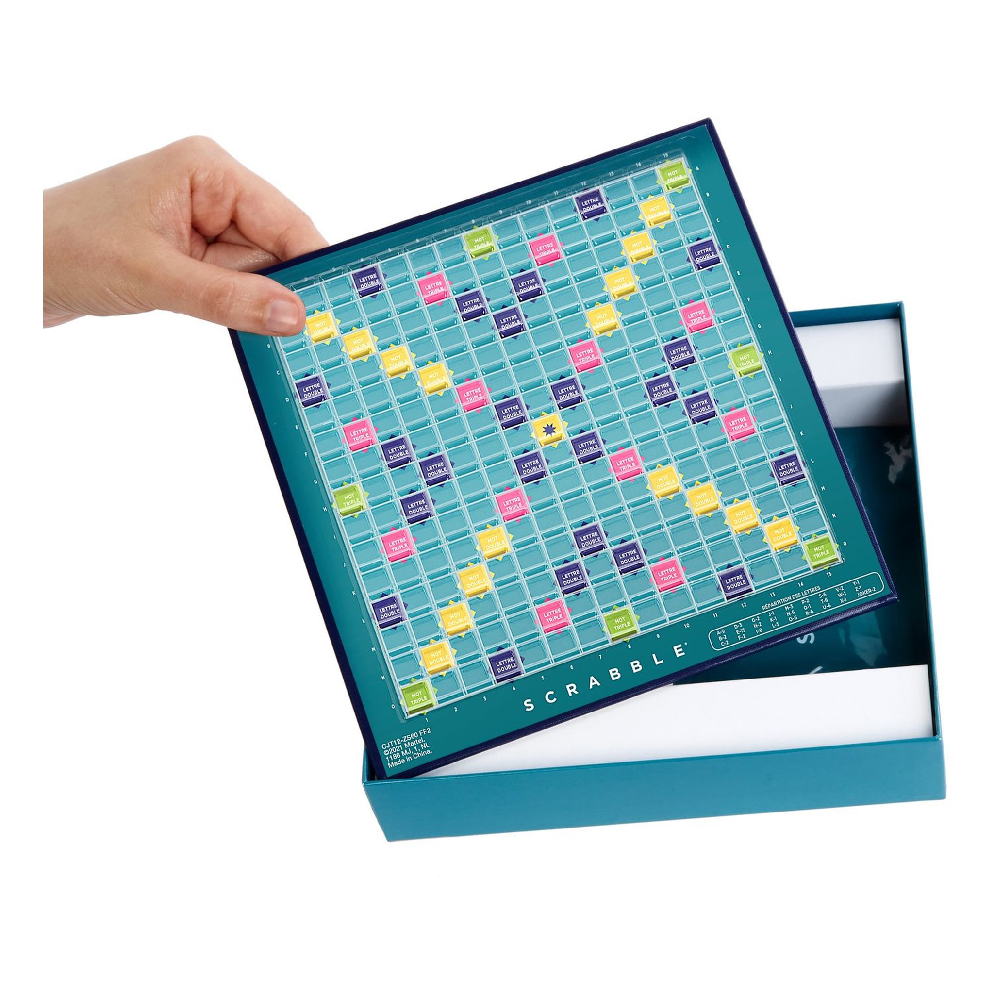 Voir la diapositive 3 : MATTEL Jeu Scrabble Voyage