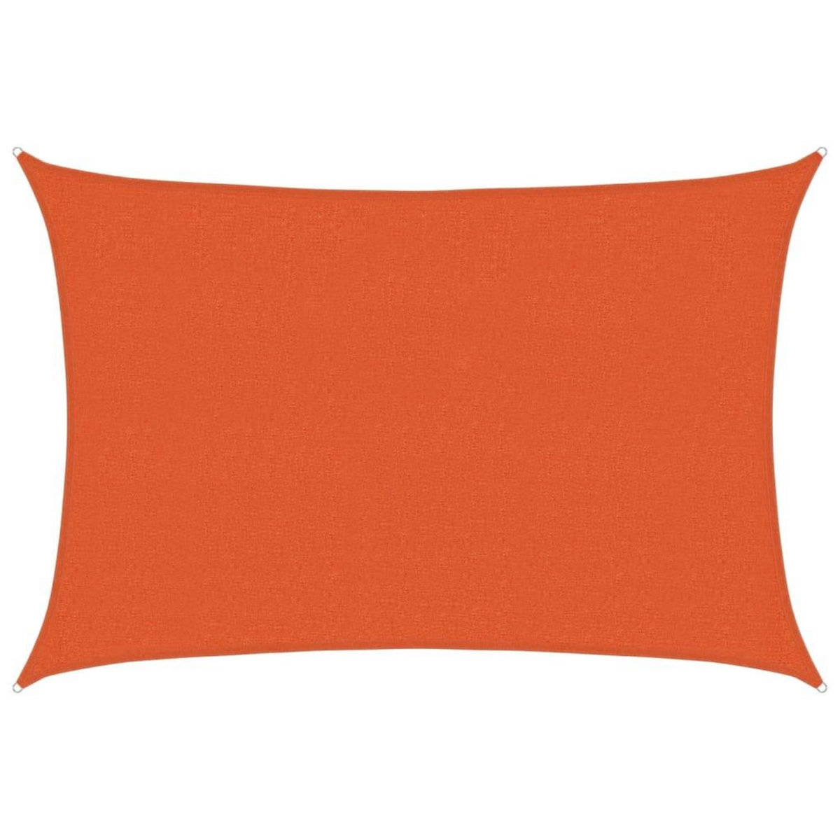 VIDAXL Voile d'ombrage 160 g/m^2 Orange 2,5x4 m PEHD