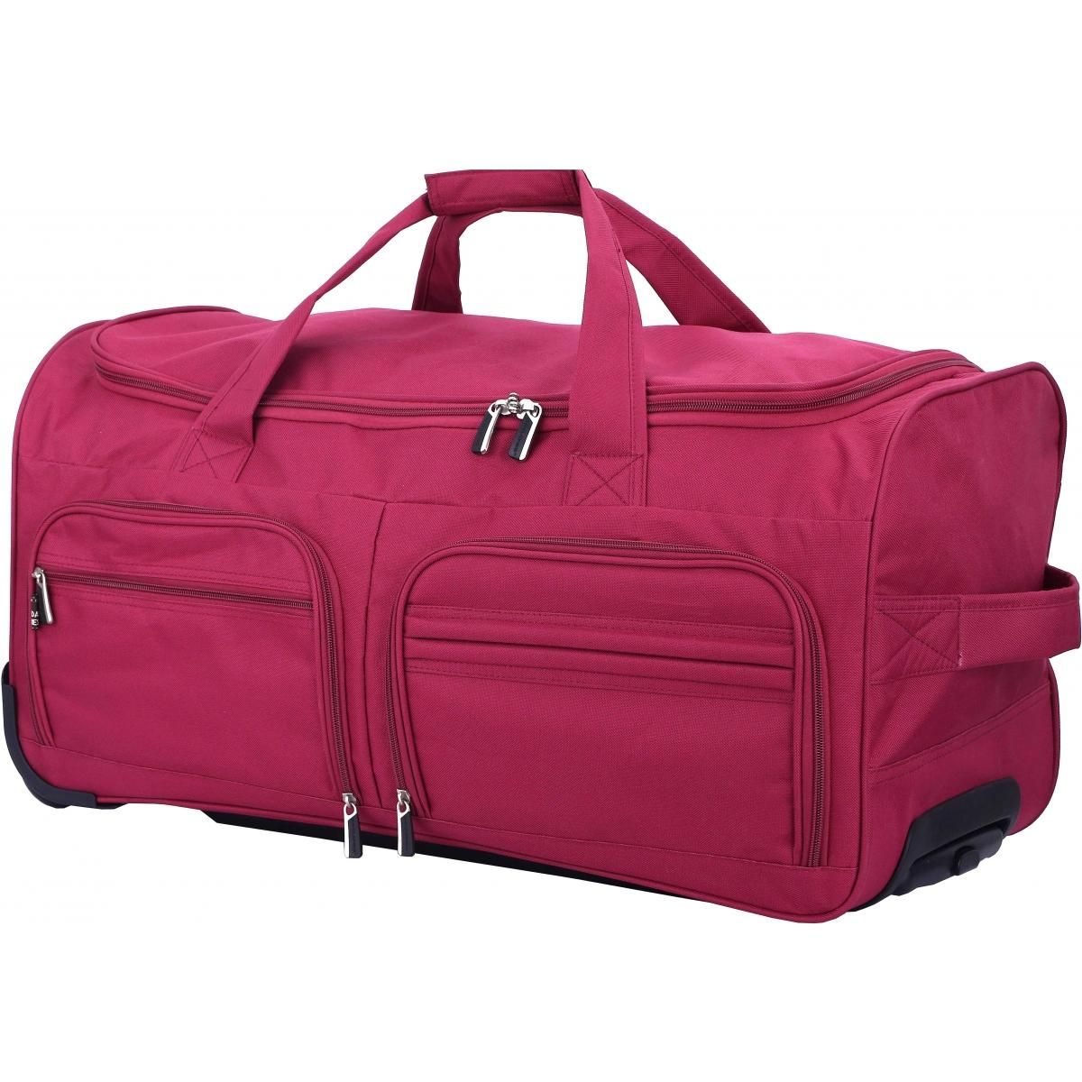 David Jones Sac de voyage avec roulettes 120L grand volume 76cm