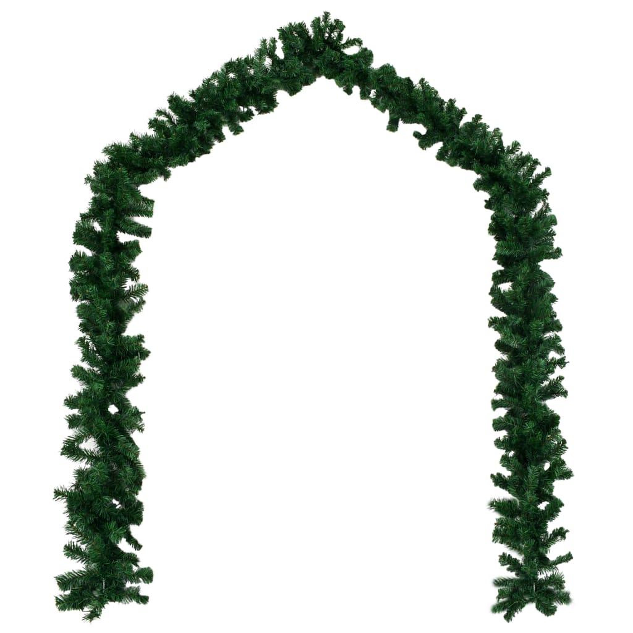 Voir la diapositive 2 : VIDAXL Guirlandes de Noël 4 pcs Vert 270 cm PVC