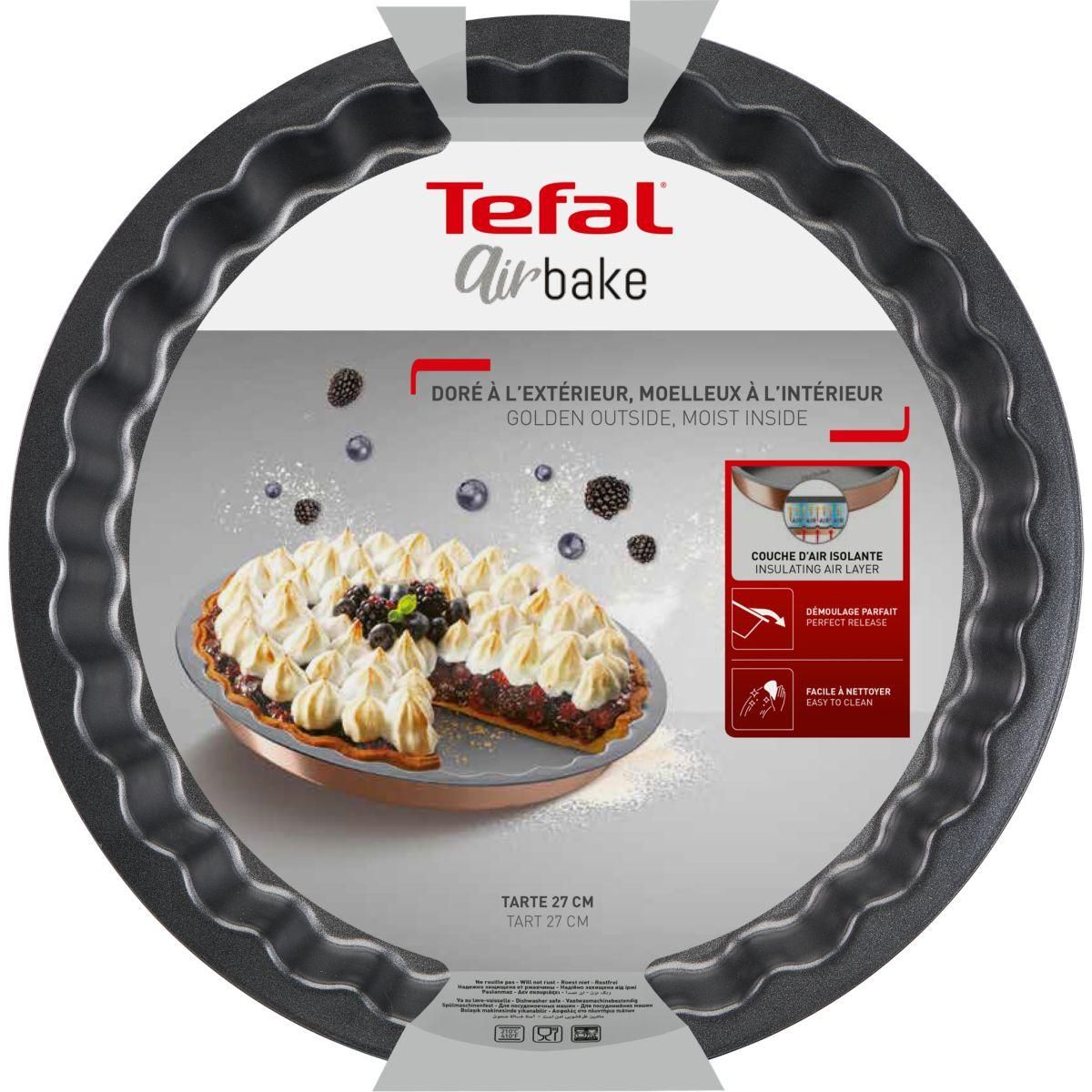 TEFAL Moule à tarte Airbake diam 27 cm