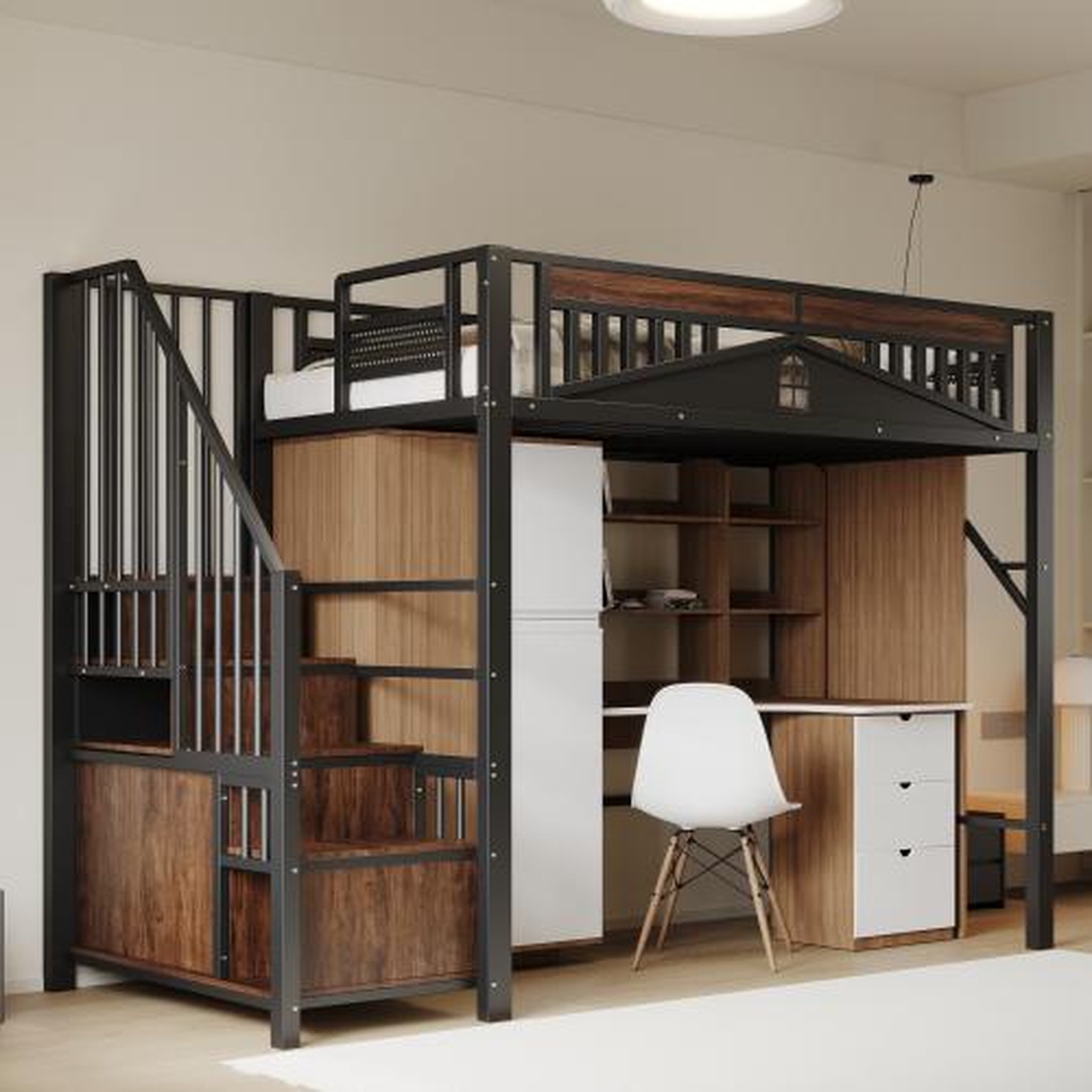 Voir la diapositive 2 : MERAX Lit mezzanine
