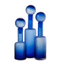 Voir la diapositive 3 : Paris Prix Bouteille Déco en Verre  Spiaggia  49cm Bleu
