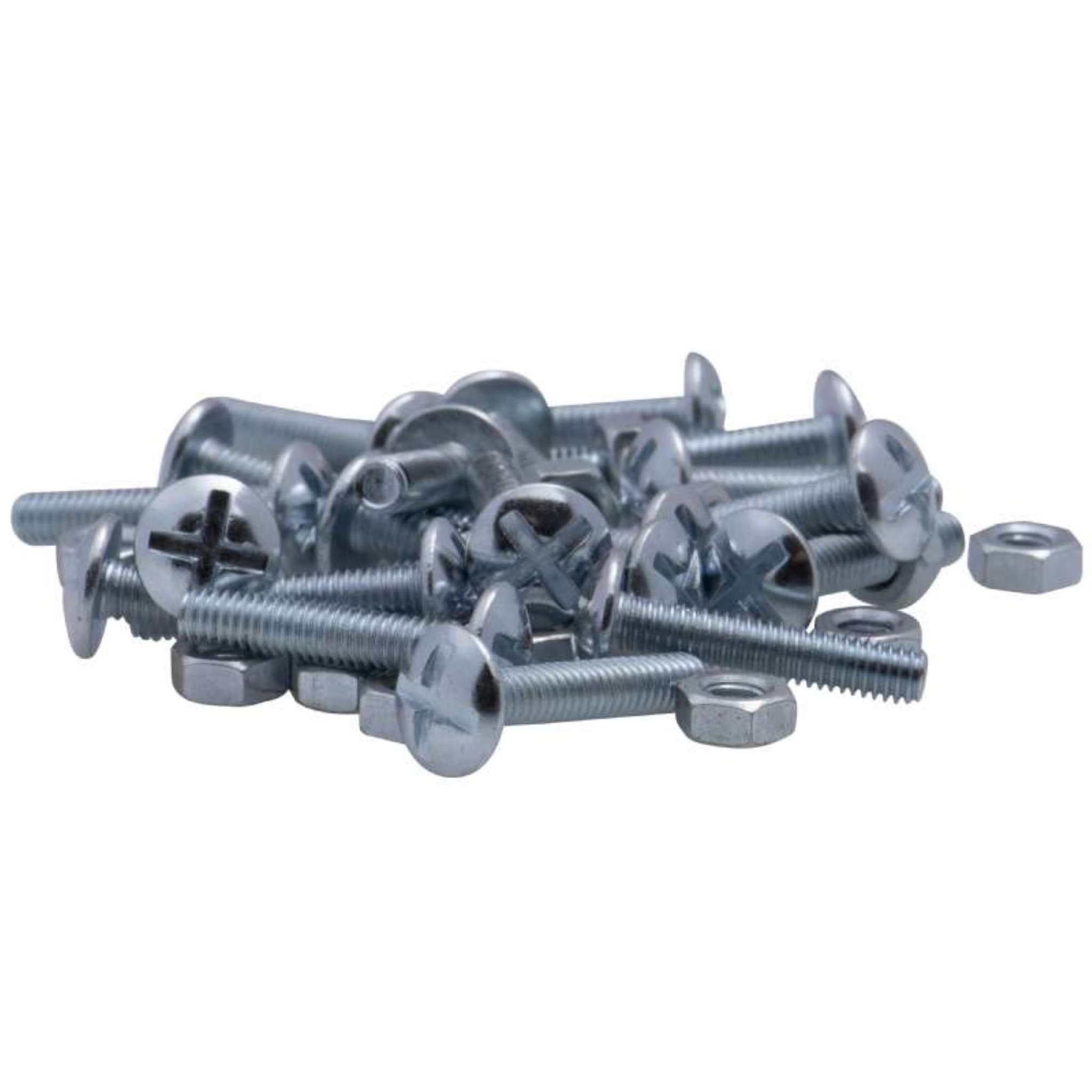 Voir la diapositive 5 :  Boulon poêlier zingué Vissal Ø 5x50mm  lot de 20 boulons