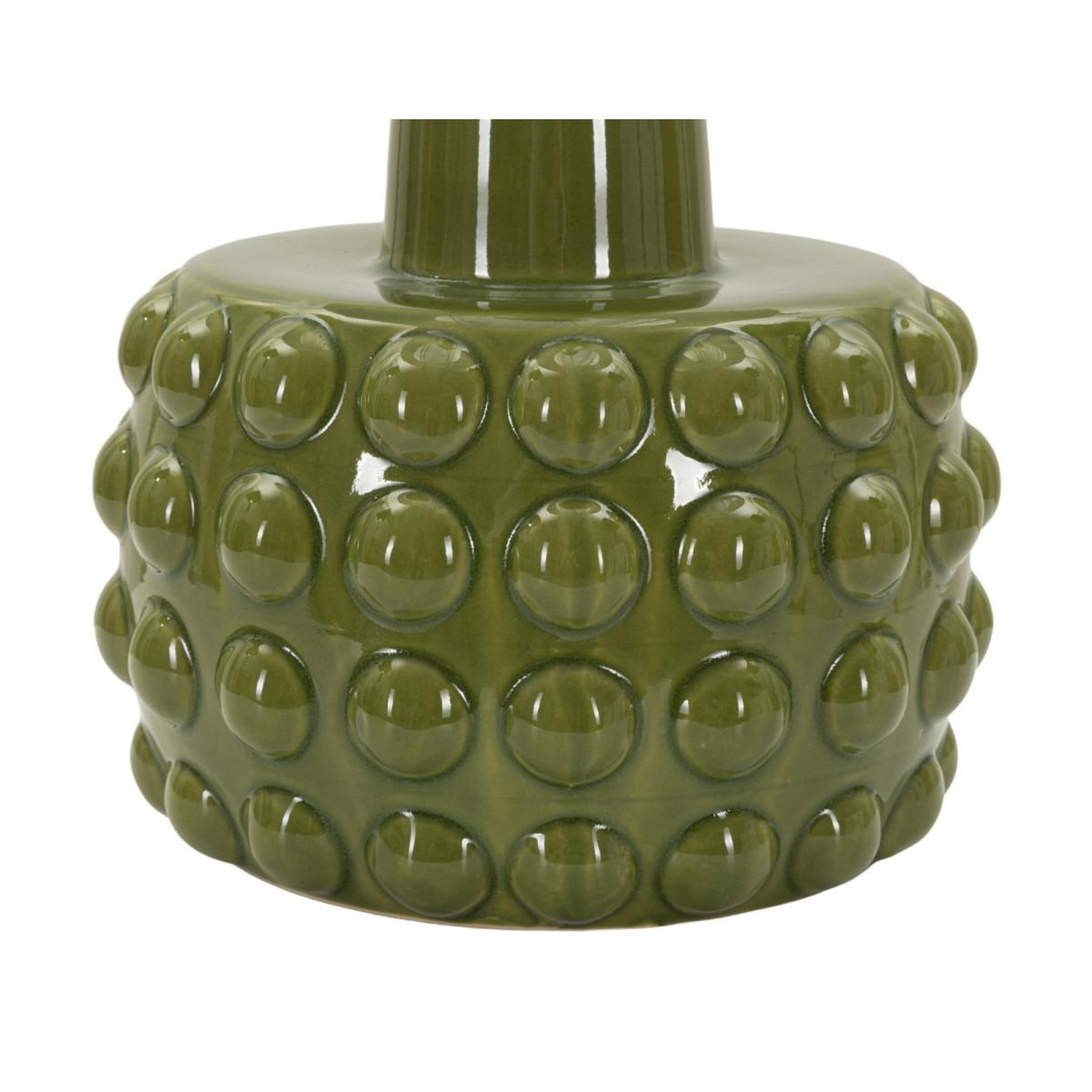 Voir la diapositive 2 : Paris Prix Lampe à poser en céramique  gress  51cm vert