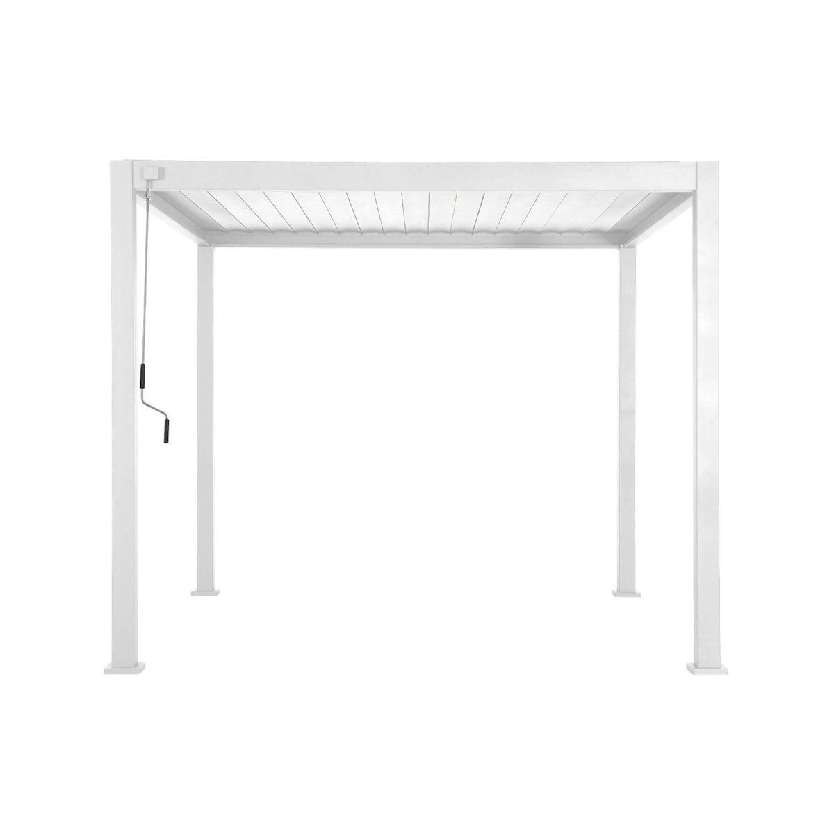 SWEEEK Pergola bioclimatique aluminium lames orientables 3x3m V2 Triomphe
