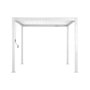 Voir la diapositive 2 : SWEEEK Pergola bioclimatique aluminium lames orientables 3x3m V2 Triomphe