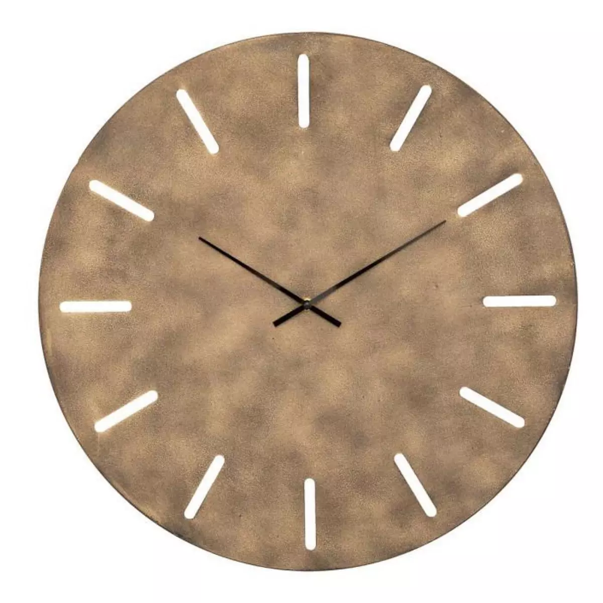 ATMOSPHERA Horloge Murale Design  Inacio  55cm Bronze