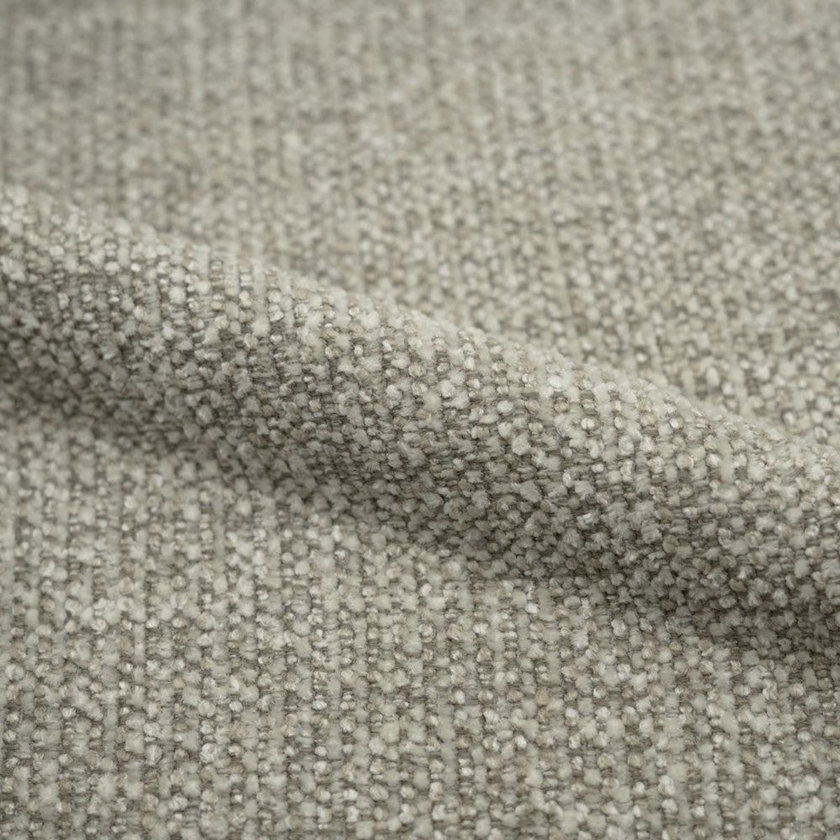 Rendez vous déco Canapé d'angle modulable 4 places en tissu beige chiné-Nova