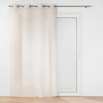 Paris Prix Rideau Voilage à Œillets  Maddy  140x240cm Ocre