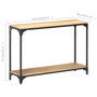 Voir la diapositive 6 : VIDAXL Table console 110x30x75 cm Bois de manguier massif