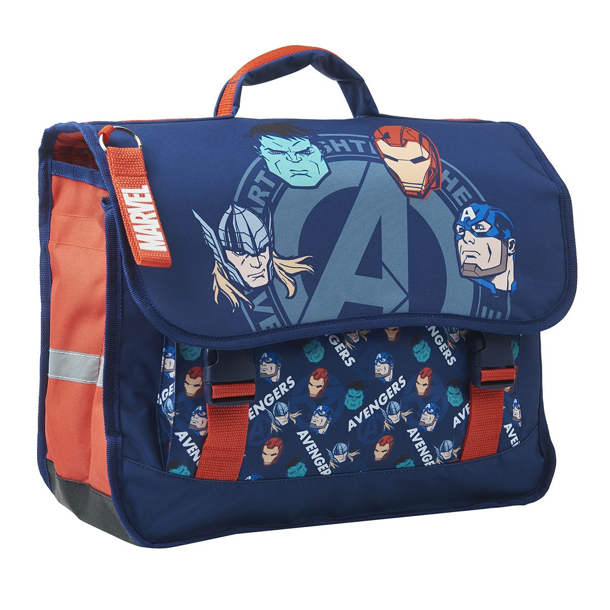 MARVEL Cartable 38 cm CP/CE1/CE2 bleu AVENGERS