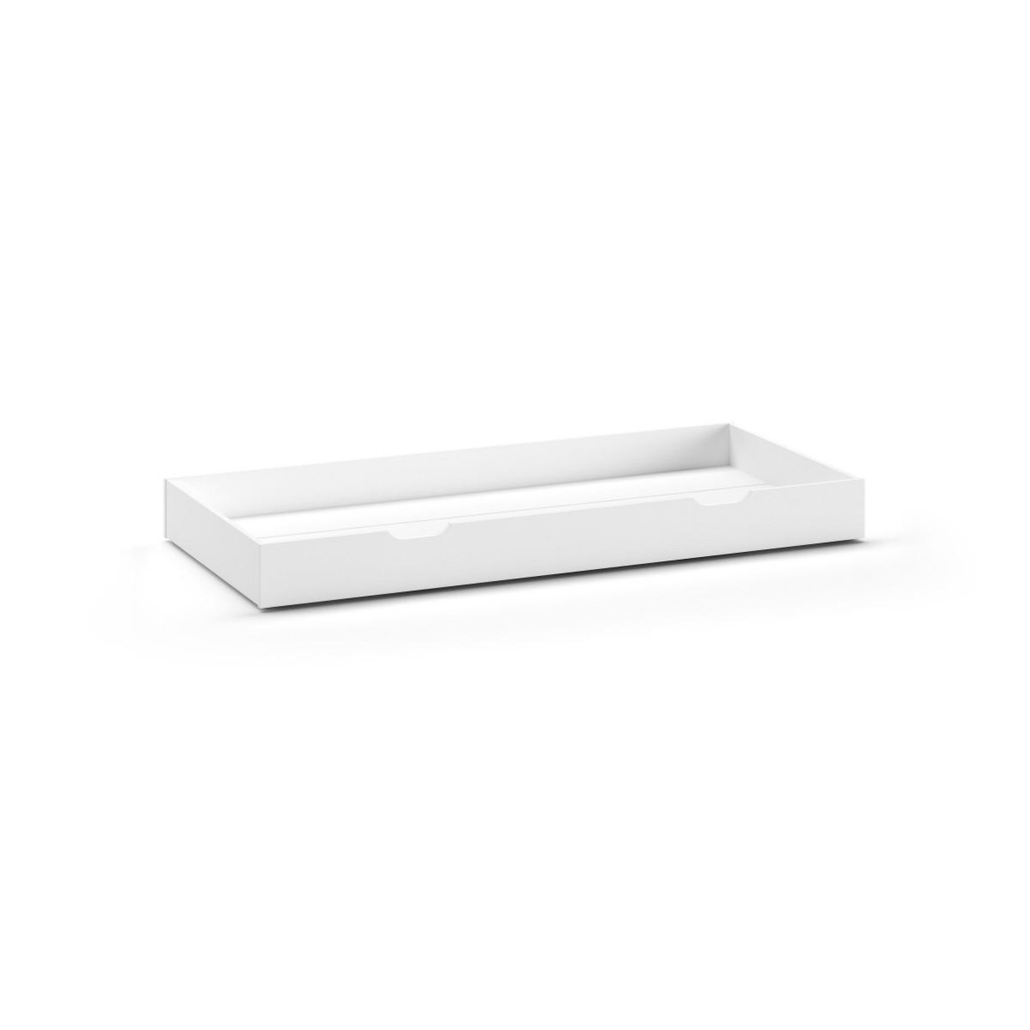 Voir la diapositive 3 : Paris Prix Pack - lit enfant & tiroir-lit  cabane  90x200cm blanc