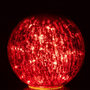 Voir la diapositive 3 : Paris Prix Boule en Verre Led Déco  Sazo  20cm Rouge