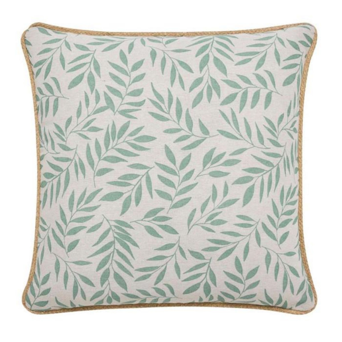 Paris Prix Coussin Déco Imprimé  Naya  45x45cm Sauge