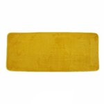 Paris Prix Tapis de Bain Microfibre  Vitamine  50x120cm Miel