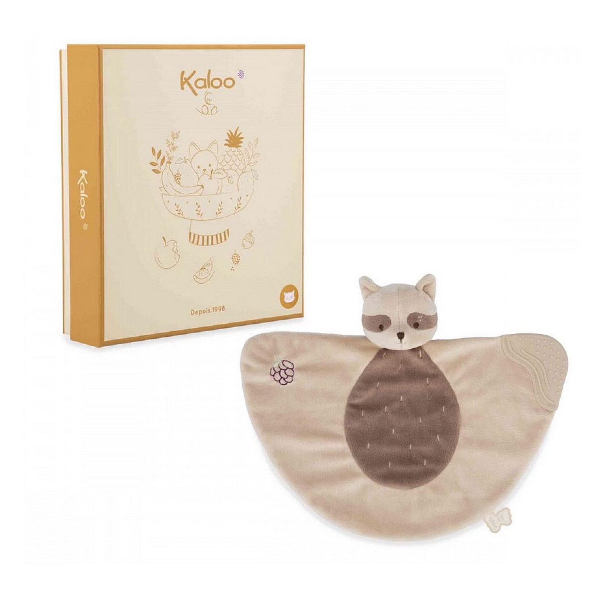 Kaloo Doudou de dentition - Raton laveur