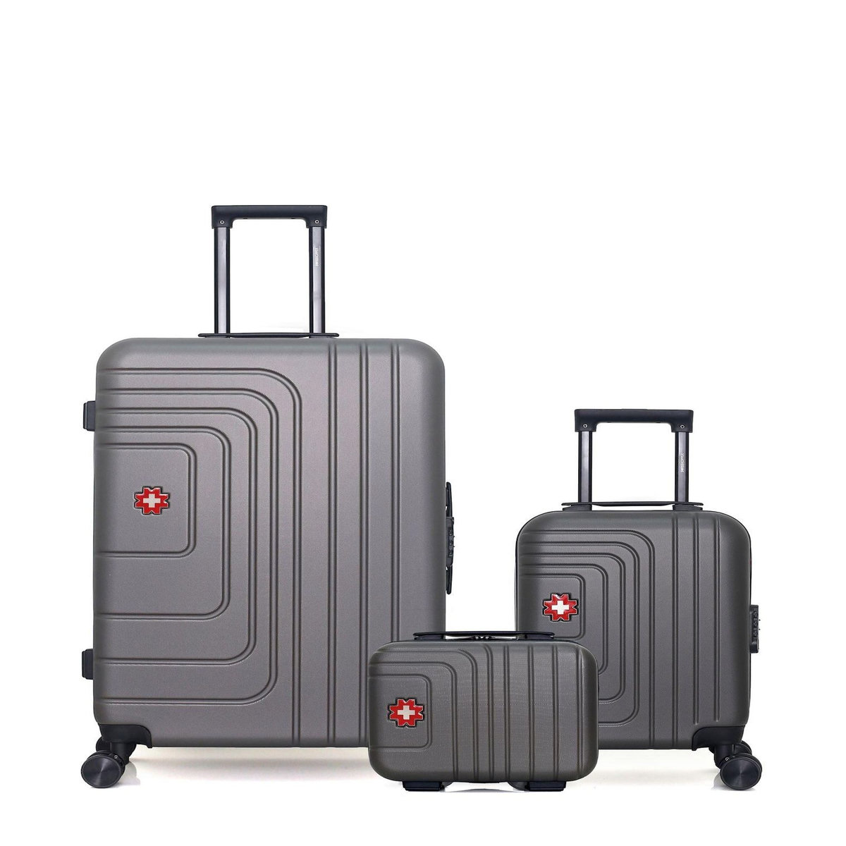 SWISS KOPPER SWISS KOPPER - LOT DE 3 - Valises grand format, cabine XXS et vanity RUTI