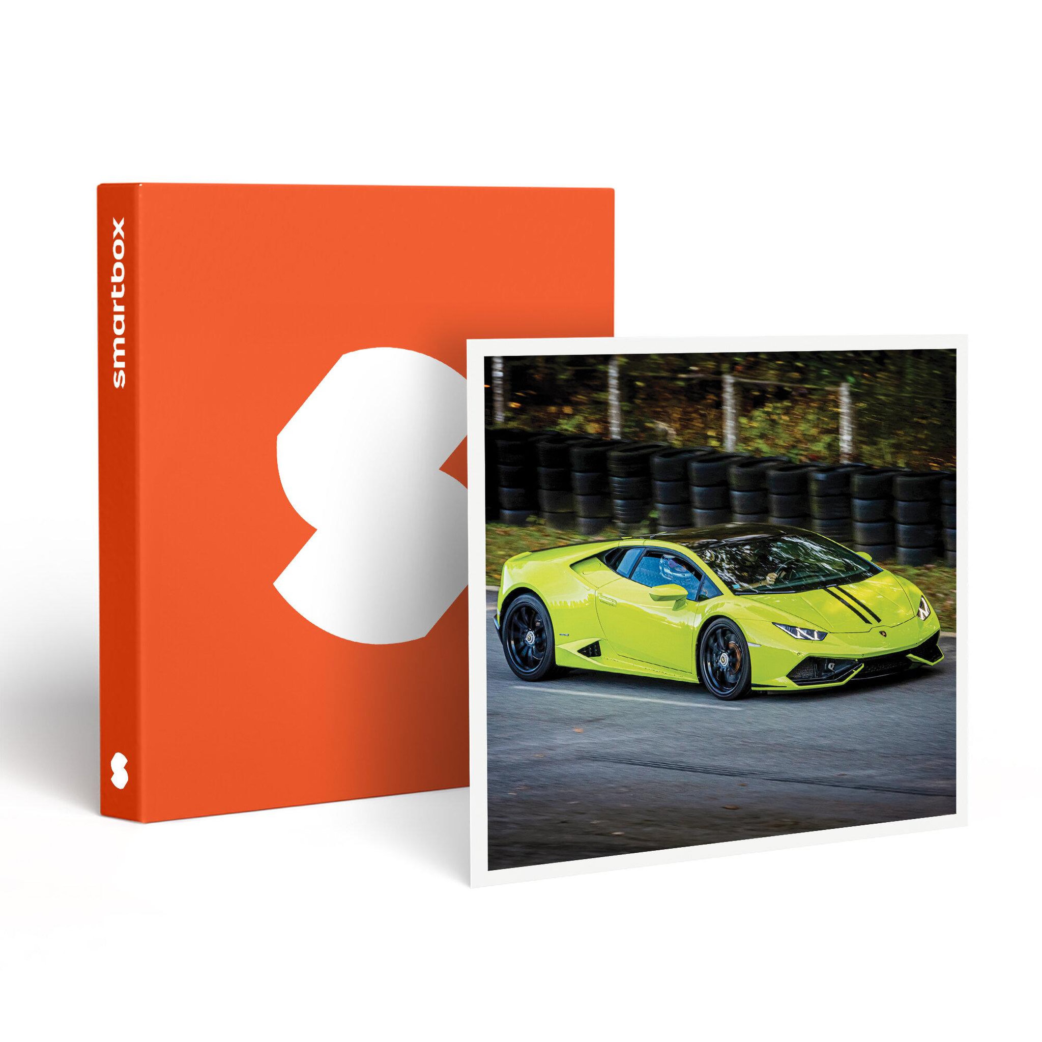 Smartbox Stage de pilotage : 5 tours sur le circuit de Lohéac en Lamborghini Huracán - Coffret Cadeau Sport & Aventure
