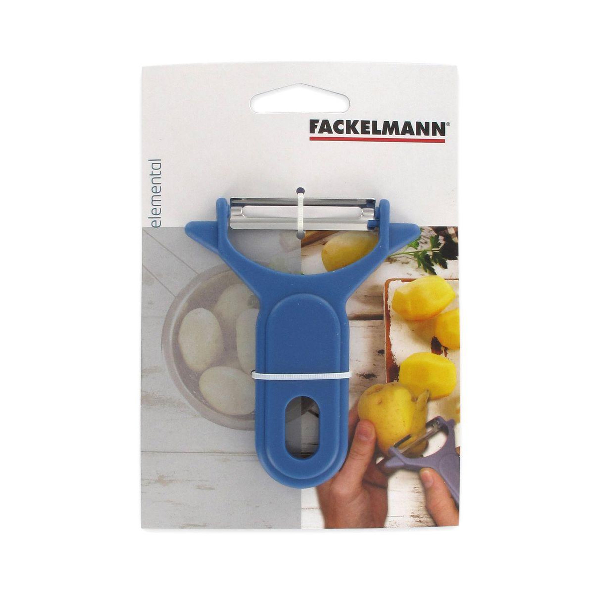 Voir la diapositive 2 : Fackelmann Mini rasoir à légumes éplucheur à légumes 10 cm fackelmann elemental