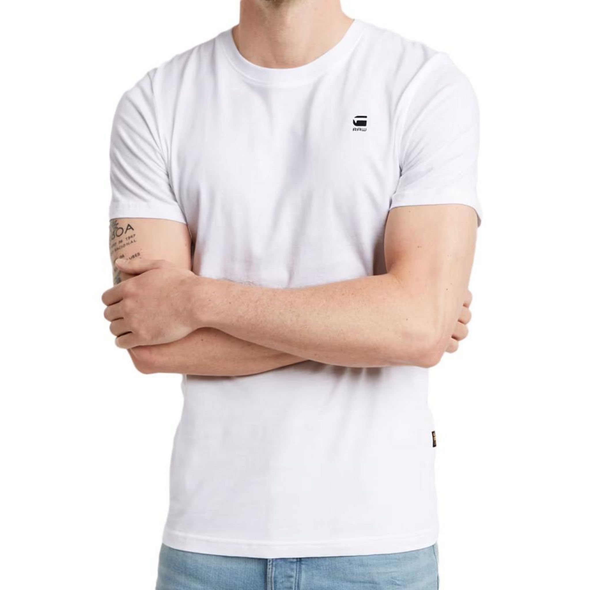 G-Star T-Shirt Homme P-3 Manches Courtes - Sweat Léger Confortable Avec Poche Zippée