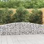 Voir la diapositive 1 : VIDAXL Paniers a gabions arques 20 pcs 400x30x60/80 cm Fer galvanise