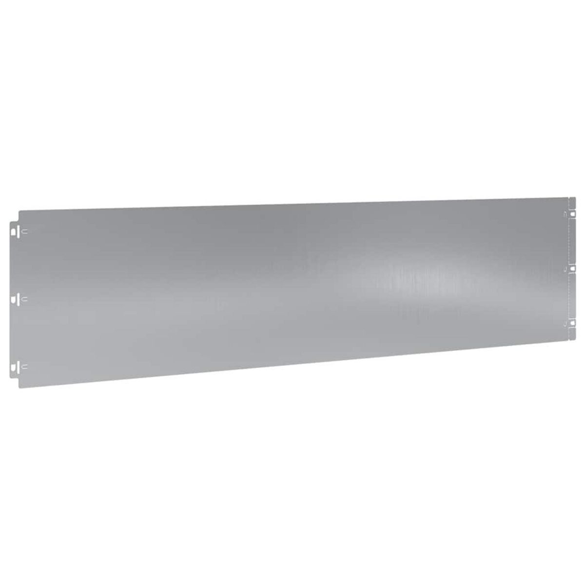 VIDAXL Bordures de pelouse 10 pcs 25x103 cm acier galvanise