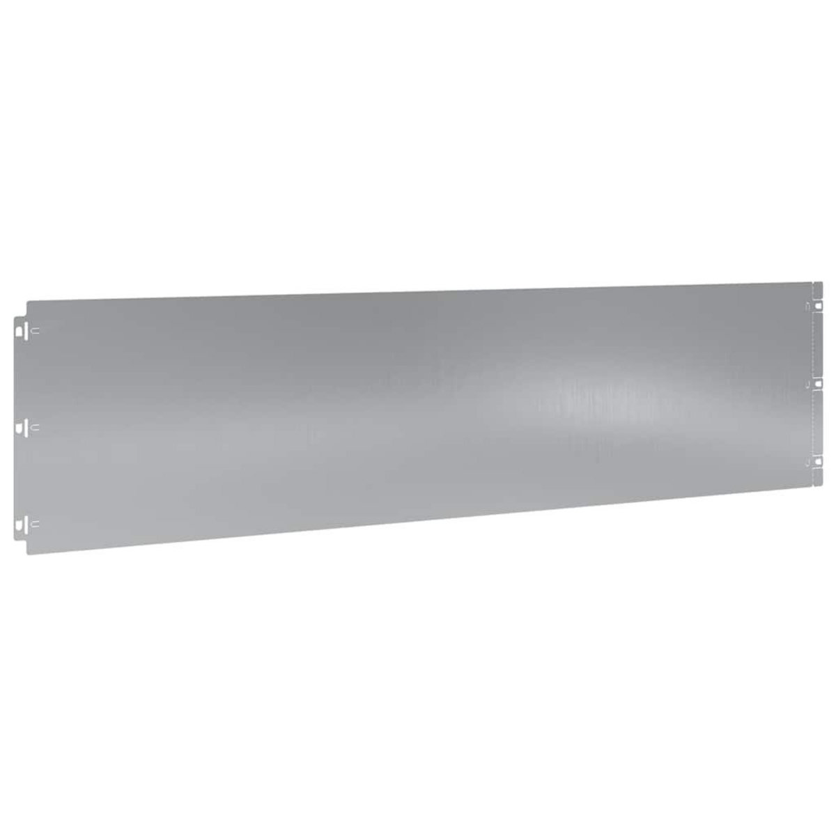 VIDAXL Bordures de pelouse 10 pcs 25x103 cm acier galvanise