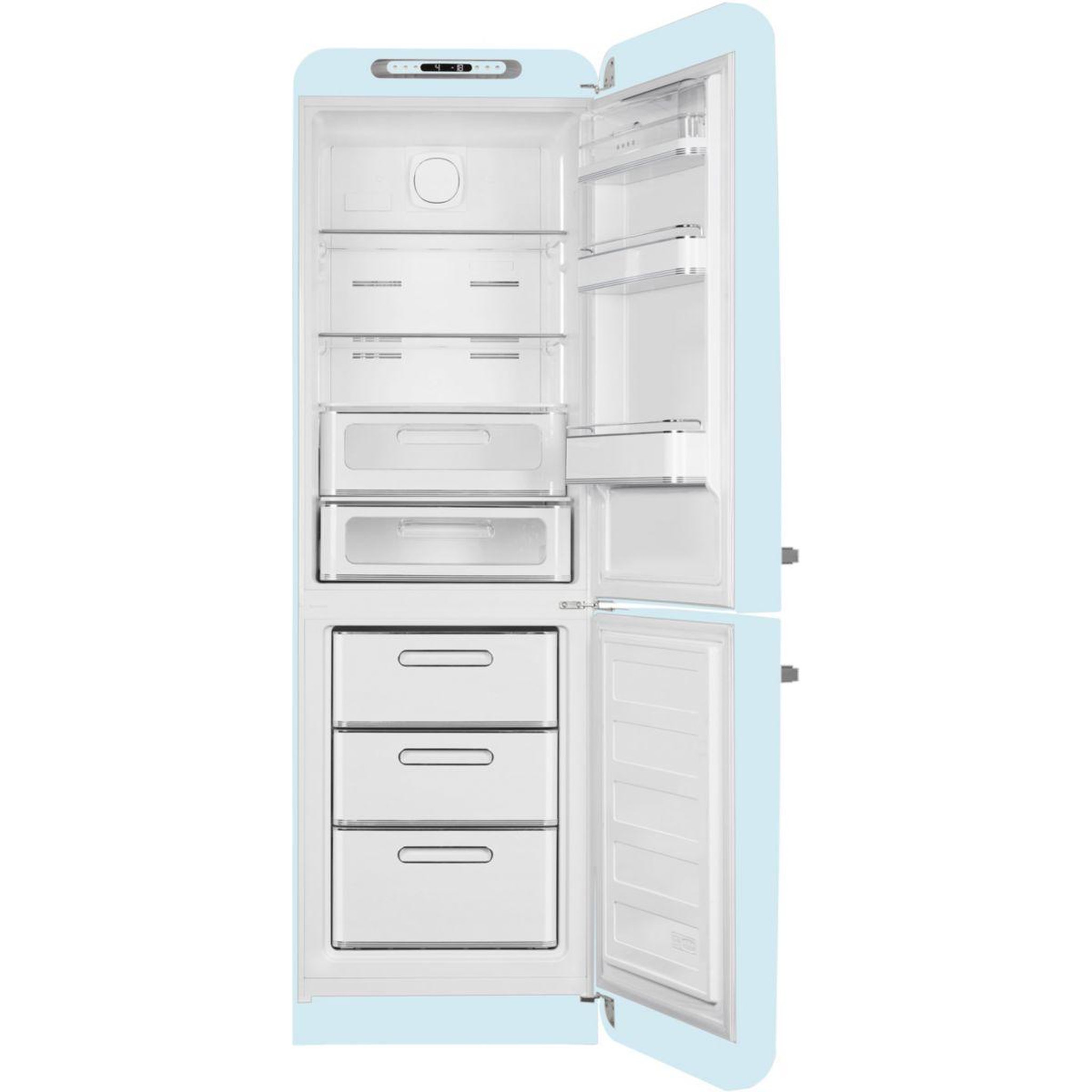 Voir la diapositive 5 : SMEG Réfrigérateur combiné FAB32RPB6
