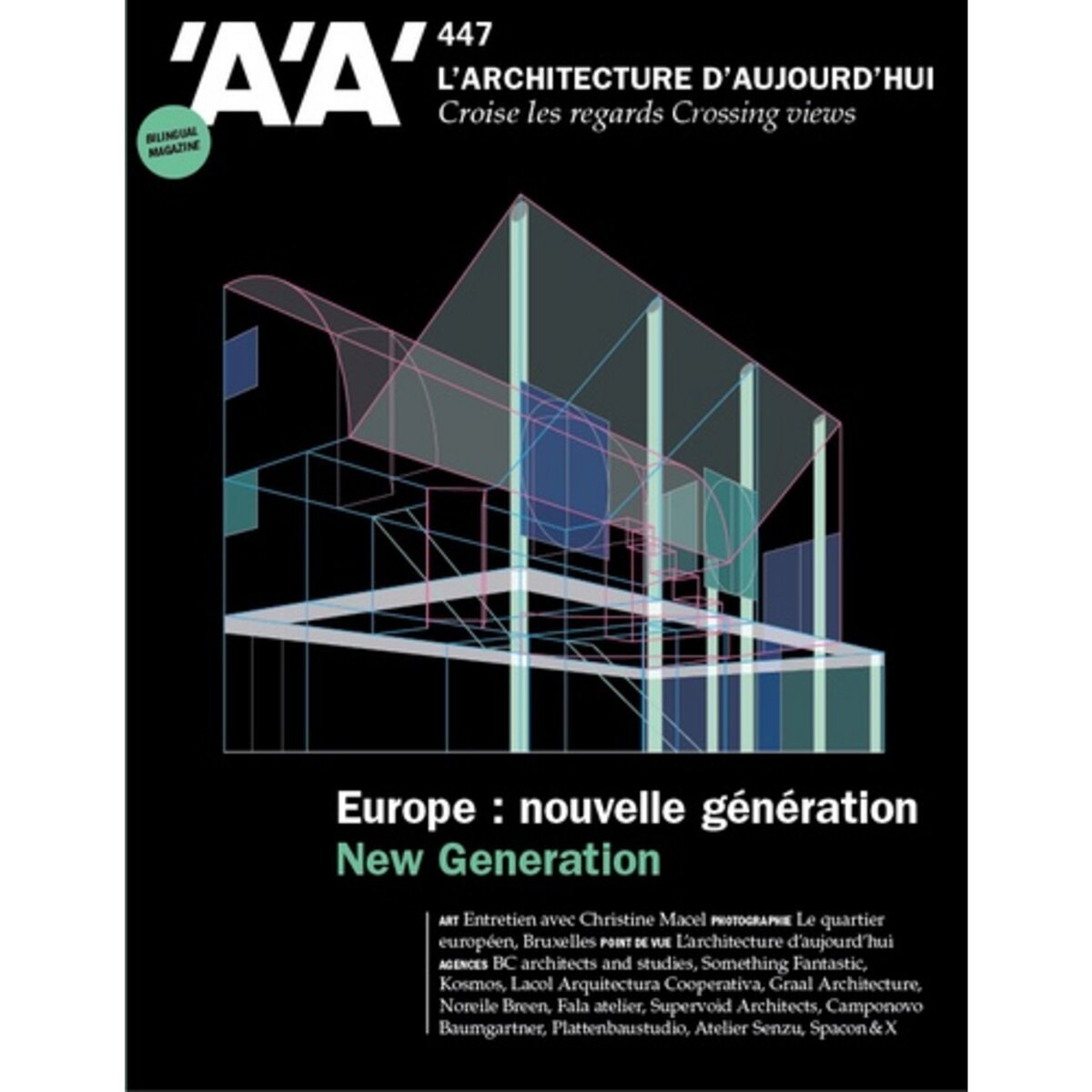  L'ARCHITECTURE D'AUJOURD'HUI N° 447, FEVRIER 2022 : NOUVELLE GENERATION, Archipress