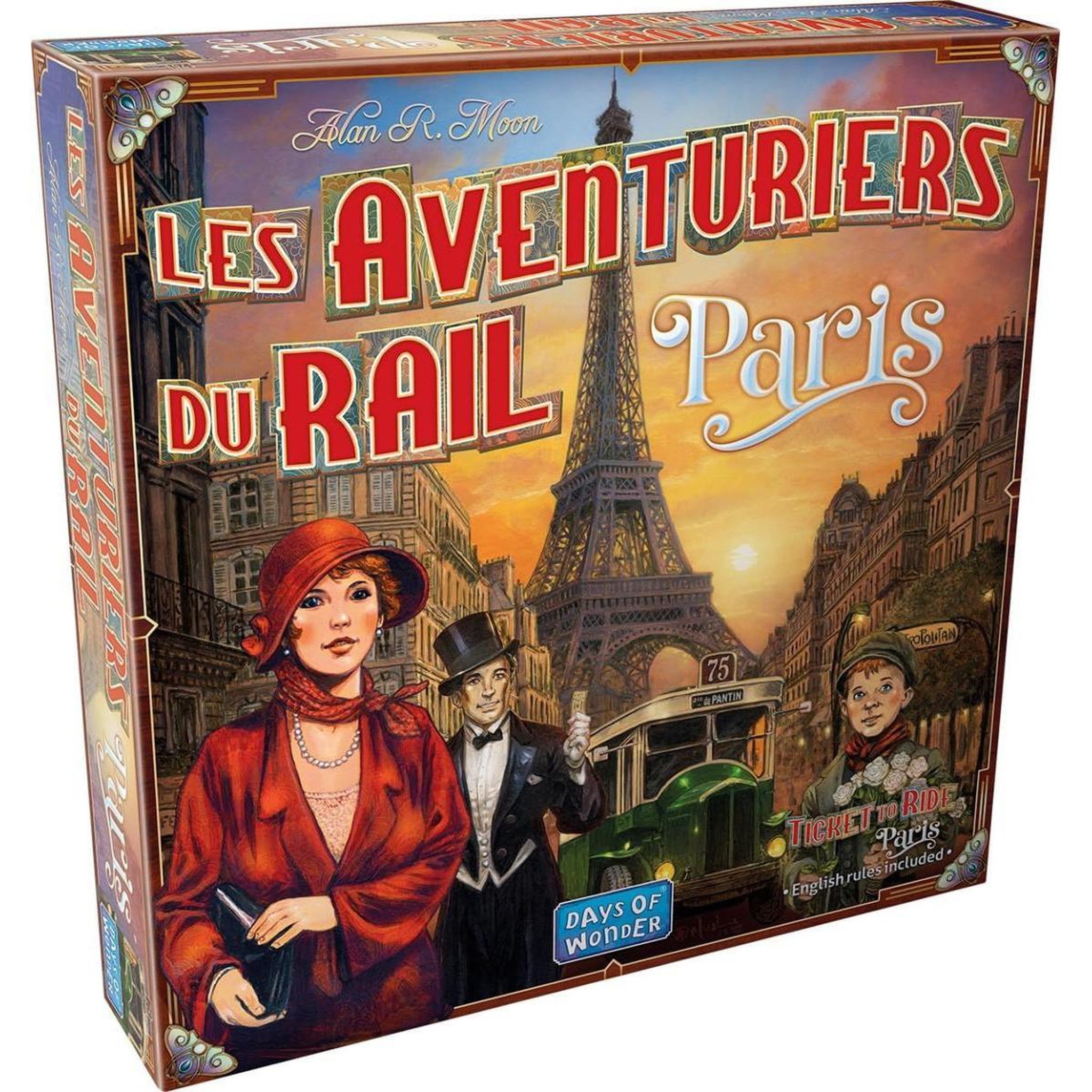 Asmodee Les aventuriers du rail - Paris