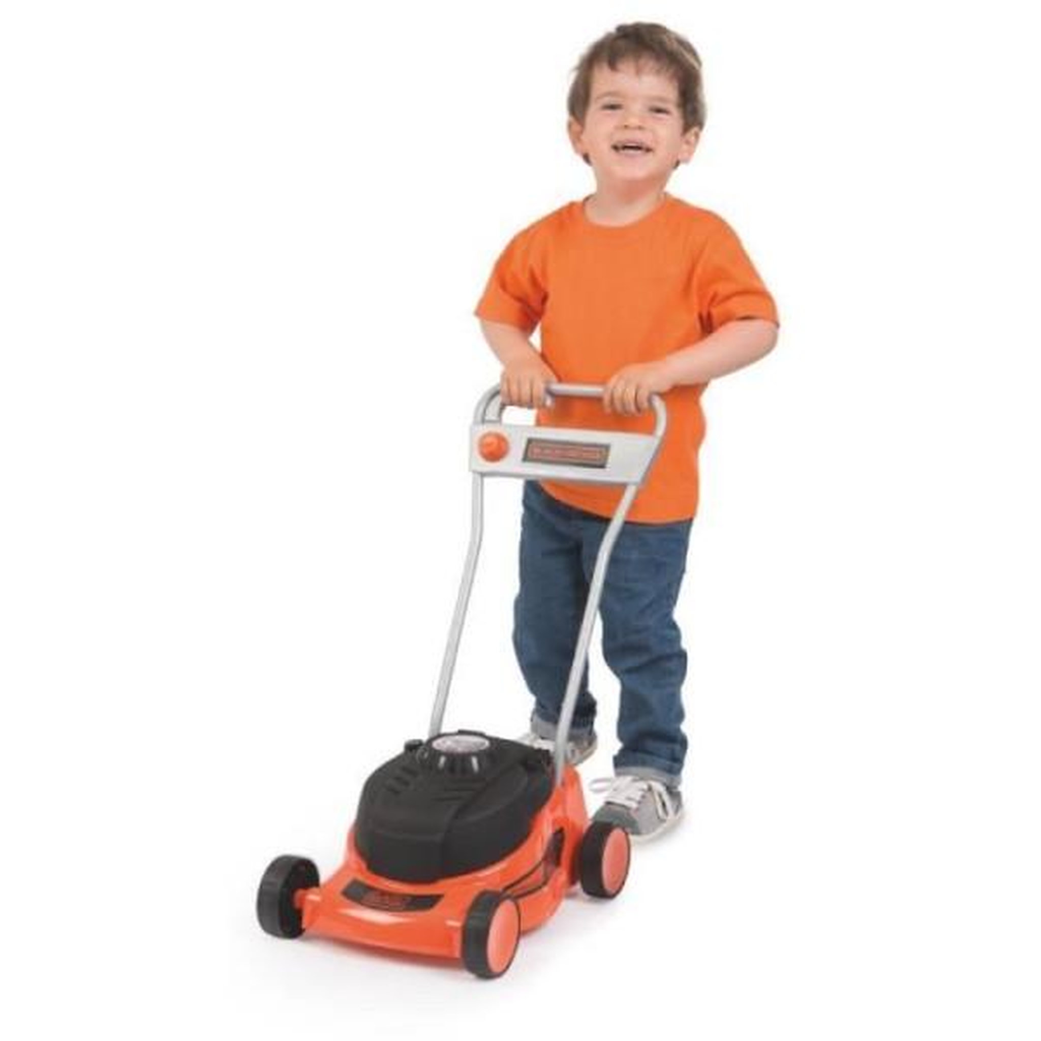 Voir la diapositive 3 : SMOBY SMOBY Black & Decker Tondeuse Mecanique