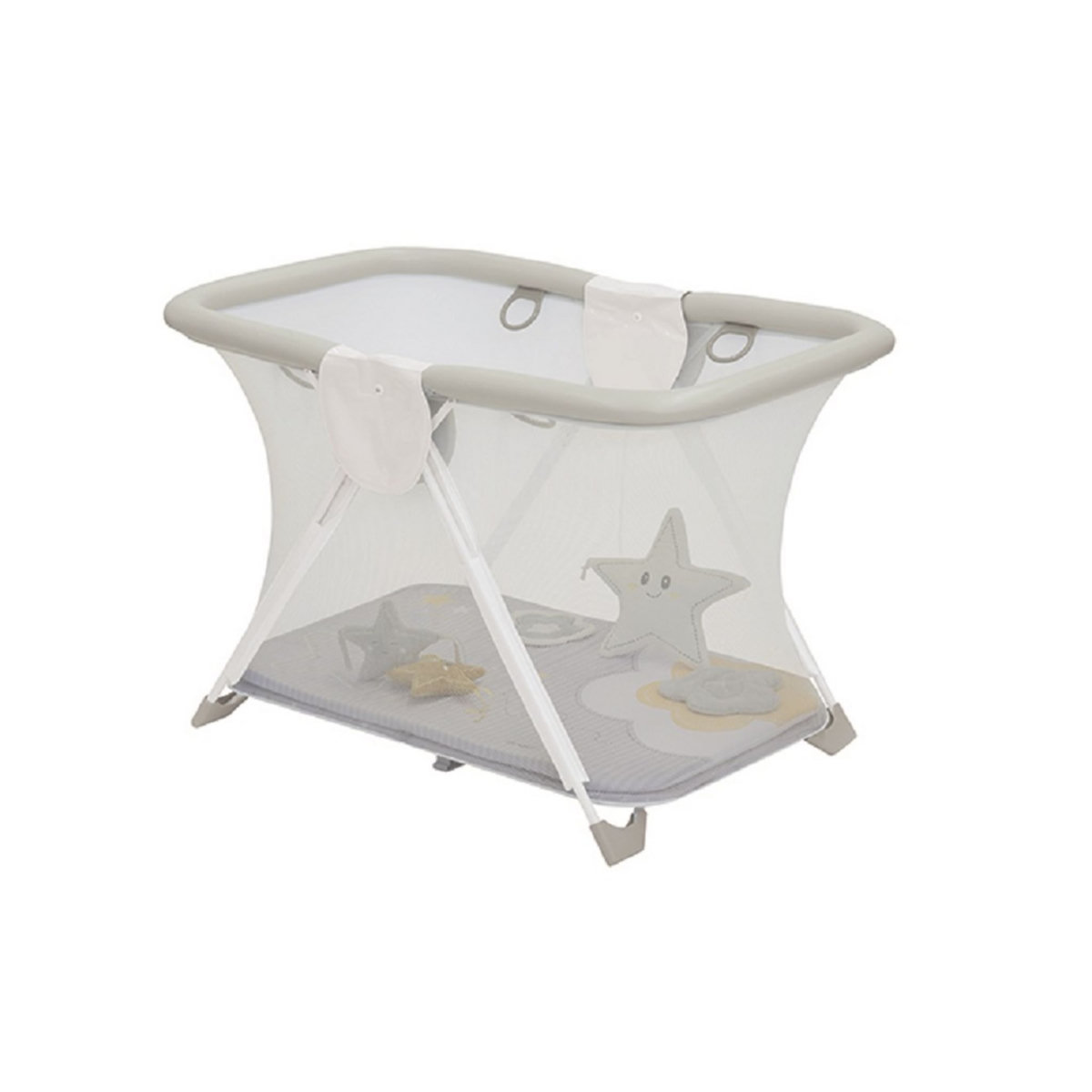 BREVI Parc bébé avec tapis de jeu Soft and Play