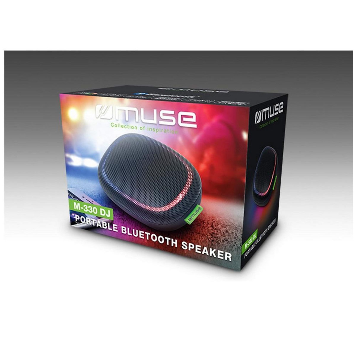 Muse Enceinte nomade bluetooth noir - M 330 DJ