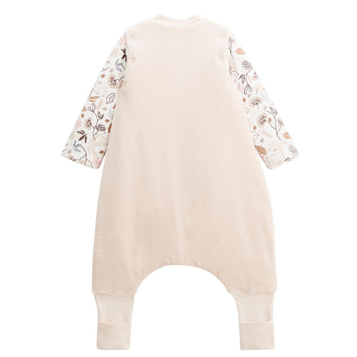 Petit Béguin Turbulette d'hiver en velours avec pieds retroussables et manches amovibles Chincha