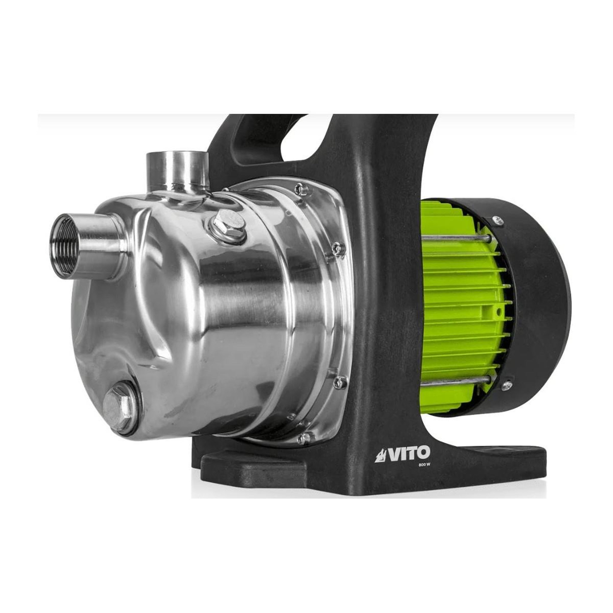 Voir la diapositive 2 : VITO Pompe d'arrosage 800w 3000 l/h pompe transfert eaux avec particules 1mm max vito